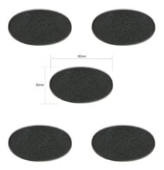 Special Order: 60x35mm Oval Bases